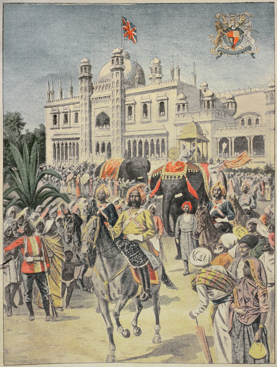 Esposizione del 1900: il Padiglione Anglo-Indiano, illustrazione da 