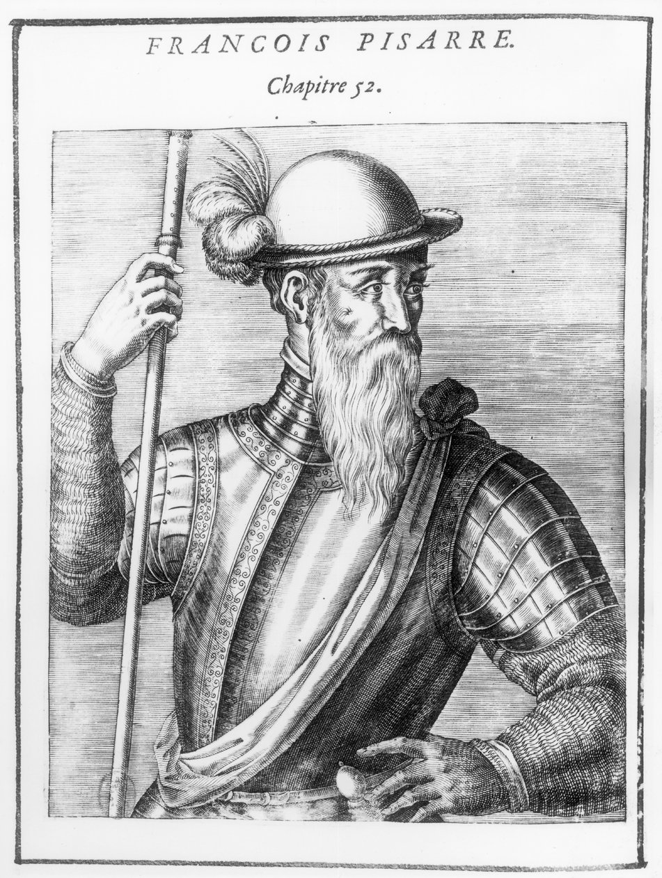 Francisco Pizarro (c.1475-1541) da French School