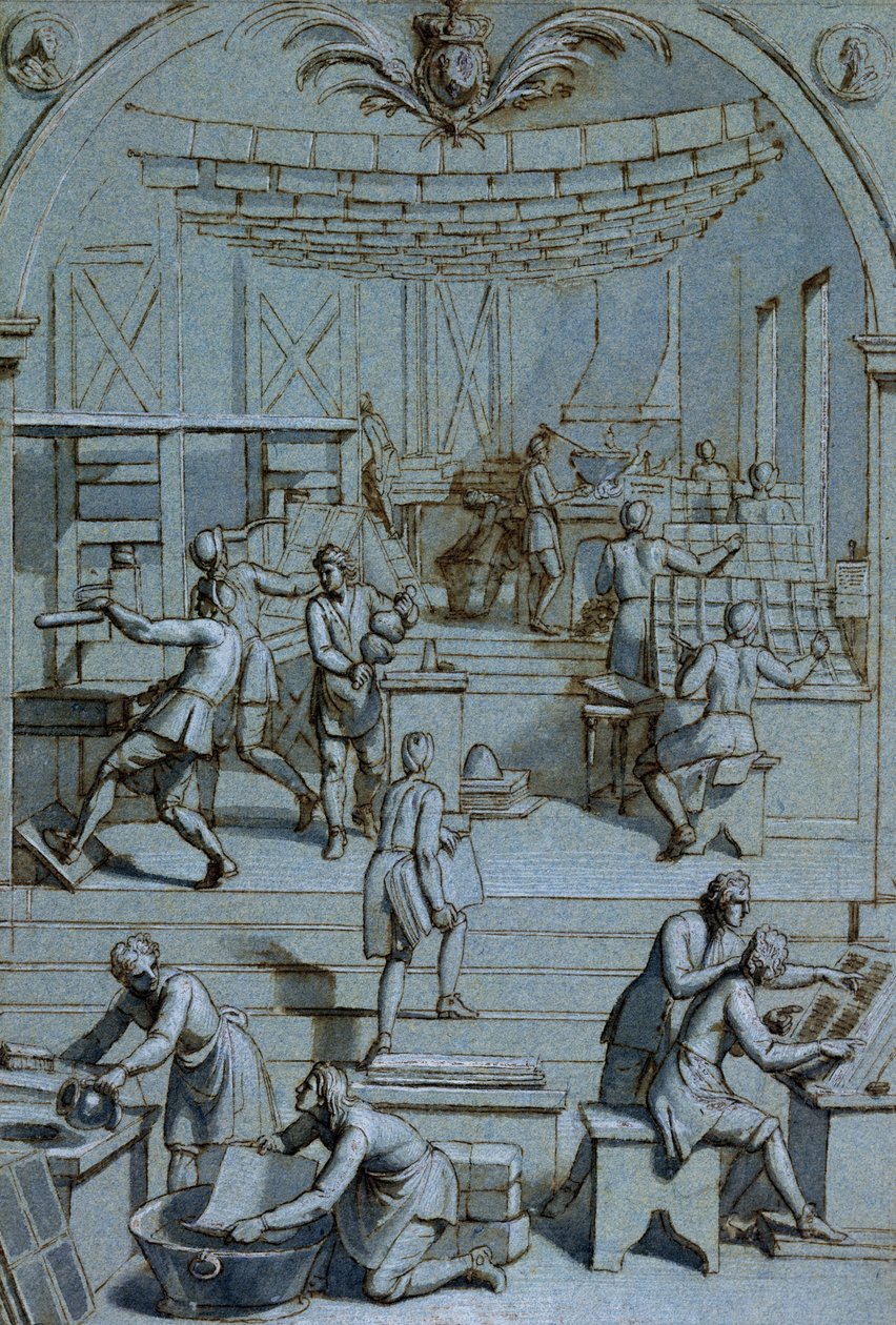 Frontespizio per la Stamperia Reale da French School