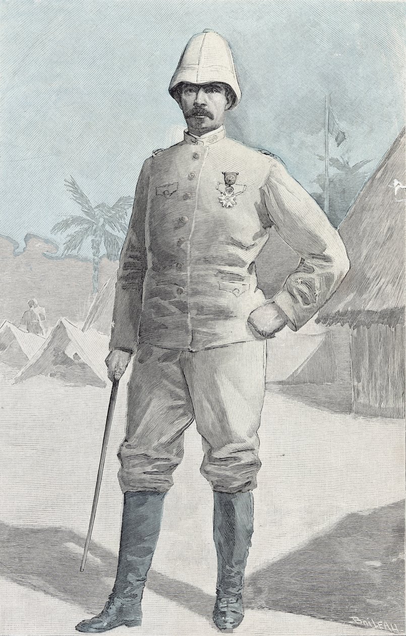 Generale Alfred Amedee Dodds (1842-1922) da French School