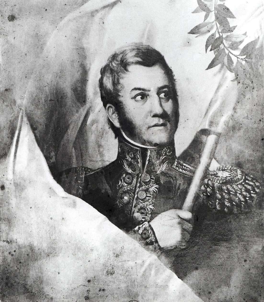 Generale Jose de San Martin (1778-1850) da French School