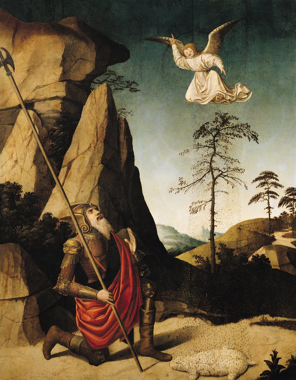 Gedeone e il vello, c.1490 da French School