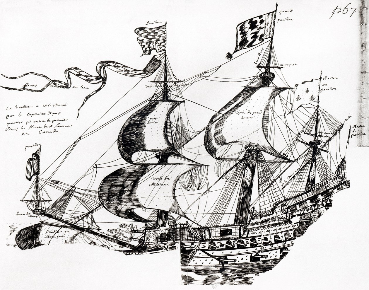 La nave di Jacques Cartier, da 