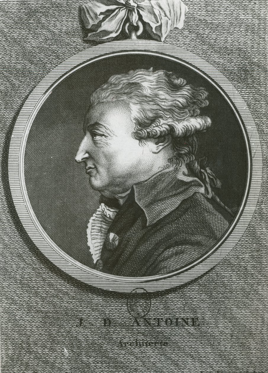Jean Denis Antoine (1733-1801) architetto, inciso da Louis Simon Lemepereur (1728-1807) da French School