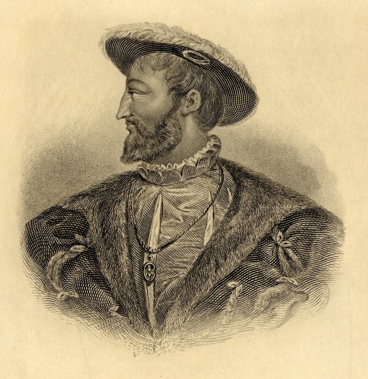 Re Francesco I (1494-1547) da French School
