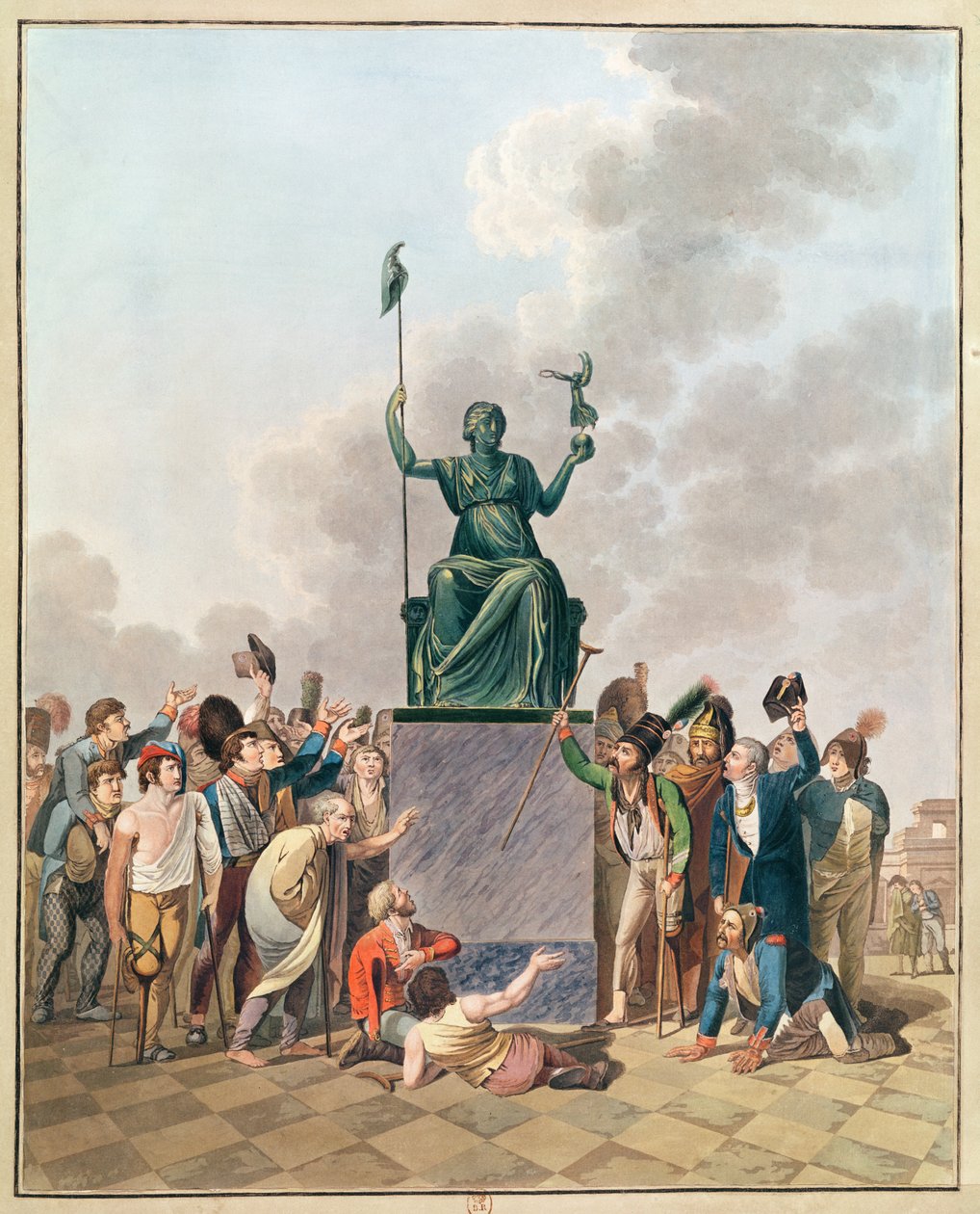 Libertà, 10 novembre 1793 da French School