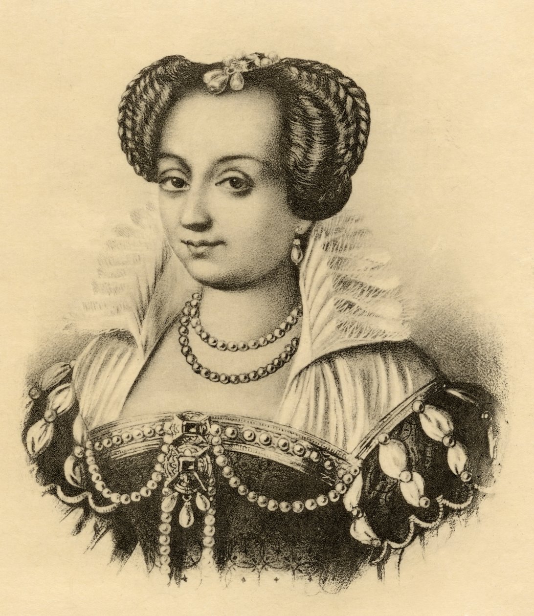 Margherita di Valois (1553-1615) da French School