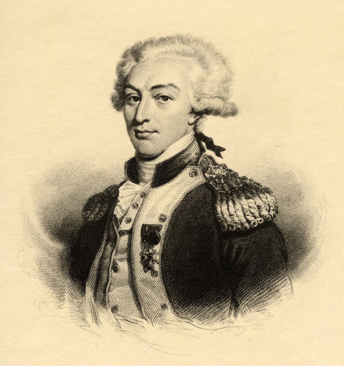 Marie Joseph Paul Yves Roch Gilbert du Motier (1757-1834) Marchese de Lafayette da French School