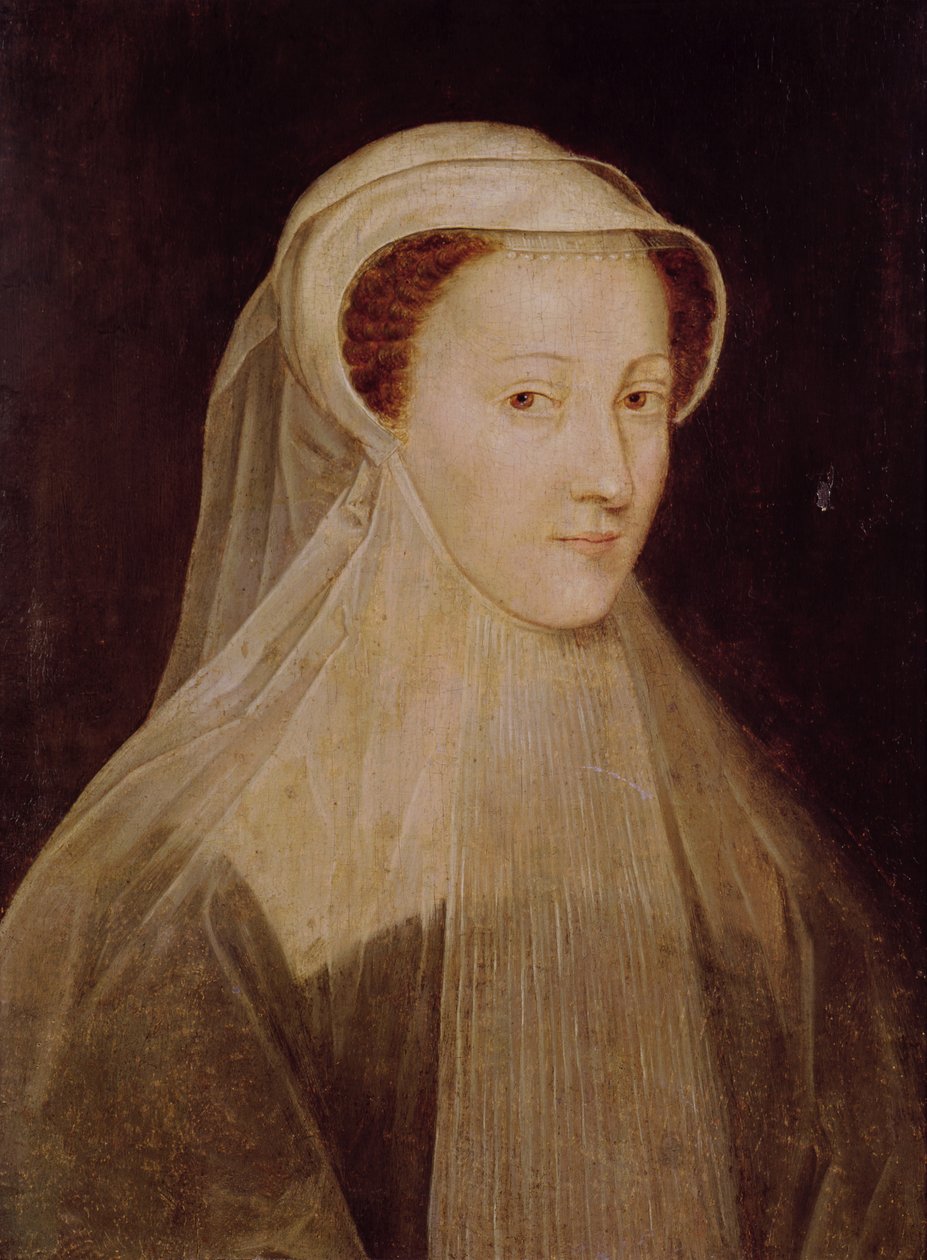 Maria, Regina di Scozia (1542-87) da French School
