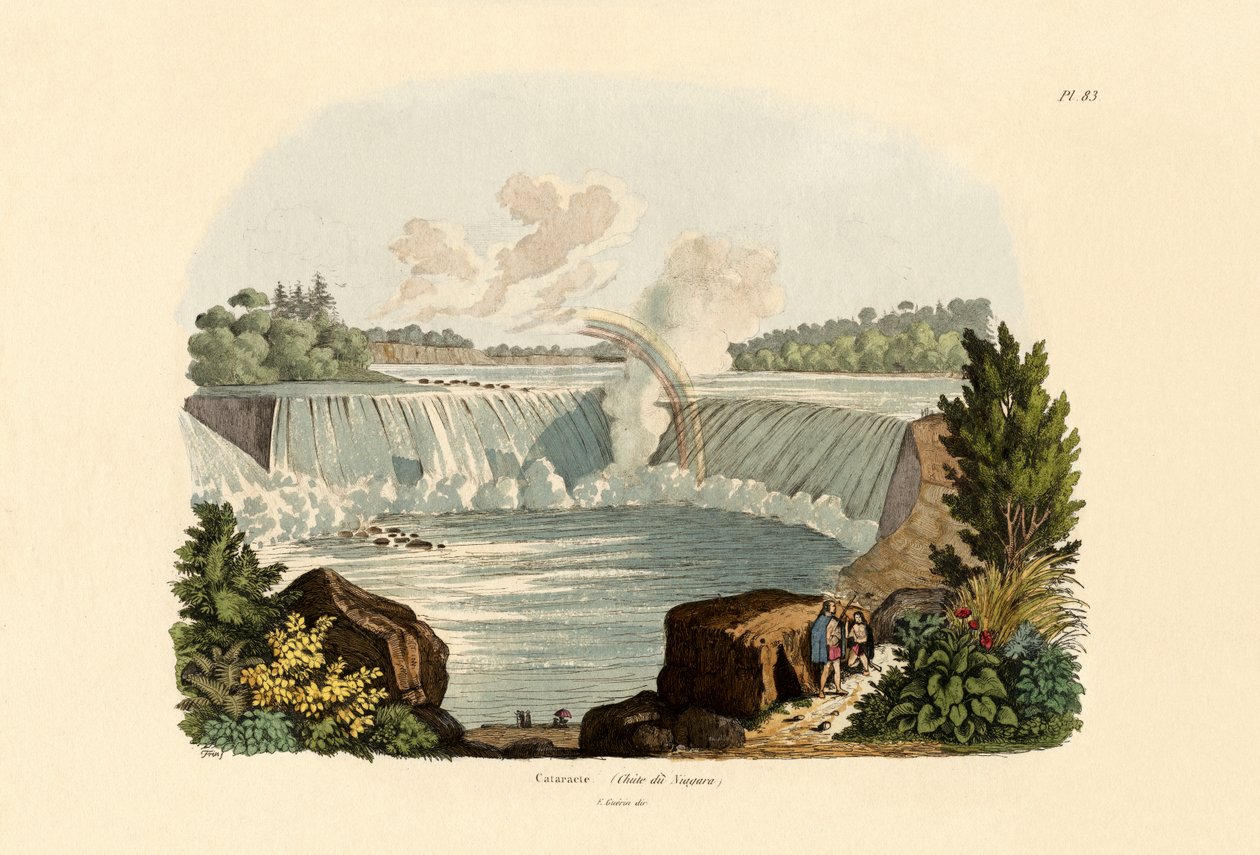 Cascate del Niagara da French School
