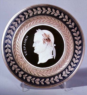 Piatto raffigurante l