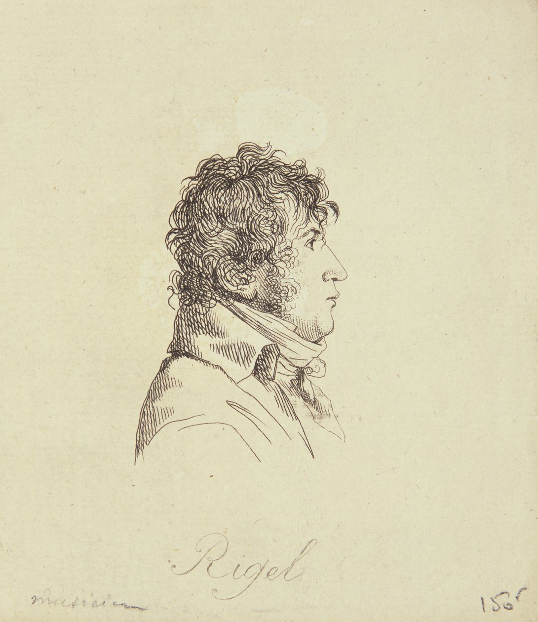 Ritratto di Henri-Jean Rigel (1772-1852) da French School