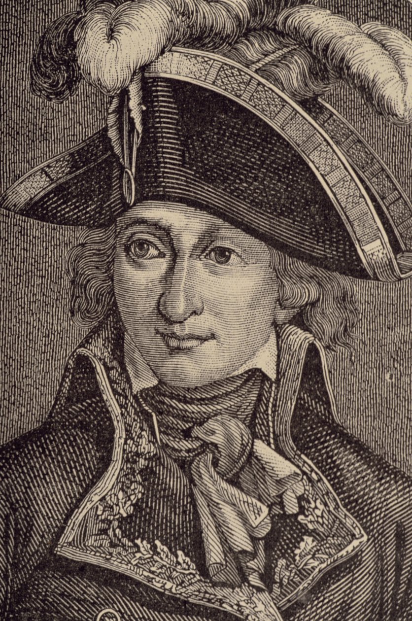 Ritratto di Jean Charles Pichegru (1761-1804) da French School