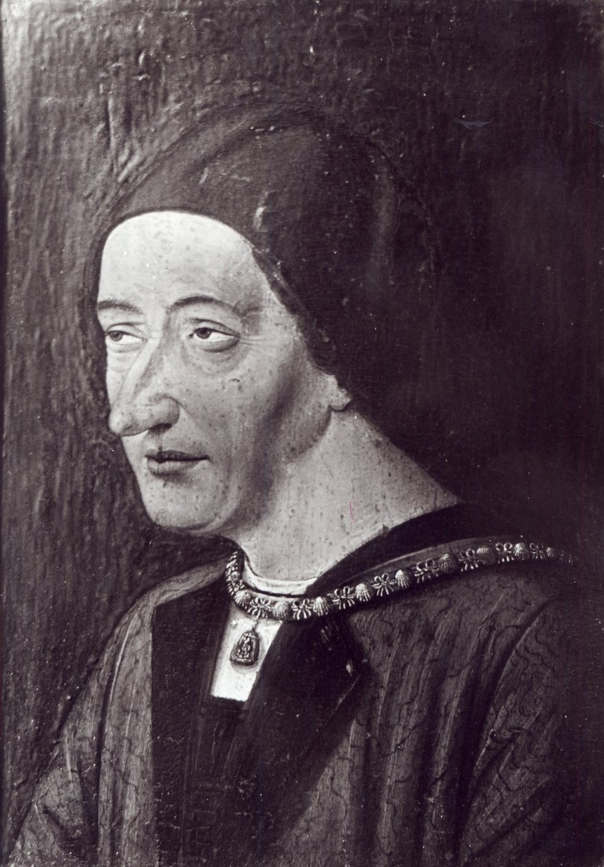 Ritratto di Luigi XI (1423-83) 1482 da French School