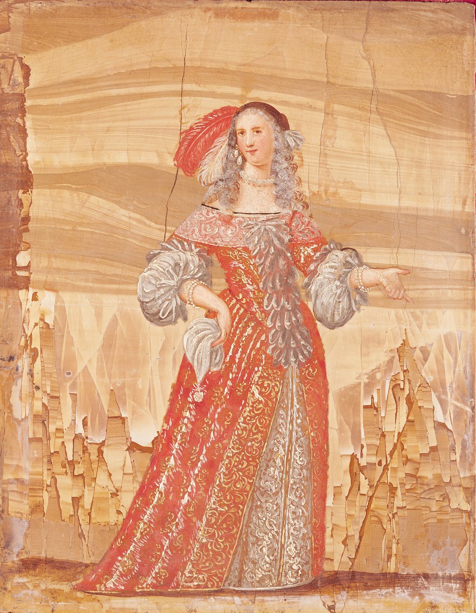 Ritratto di Madeleine Bejart (1618-72) nel ruolo di Madelon in 