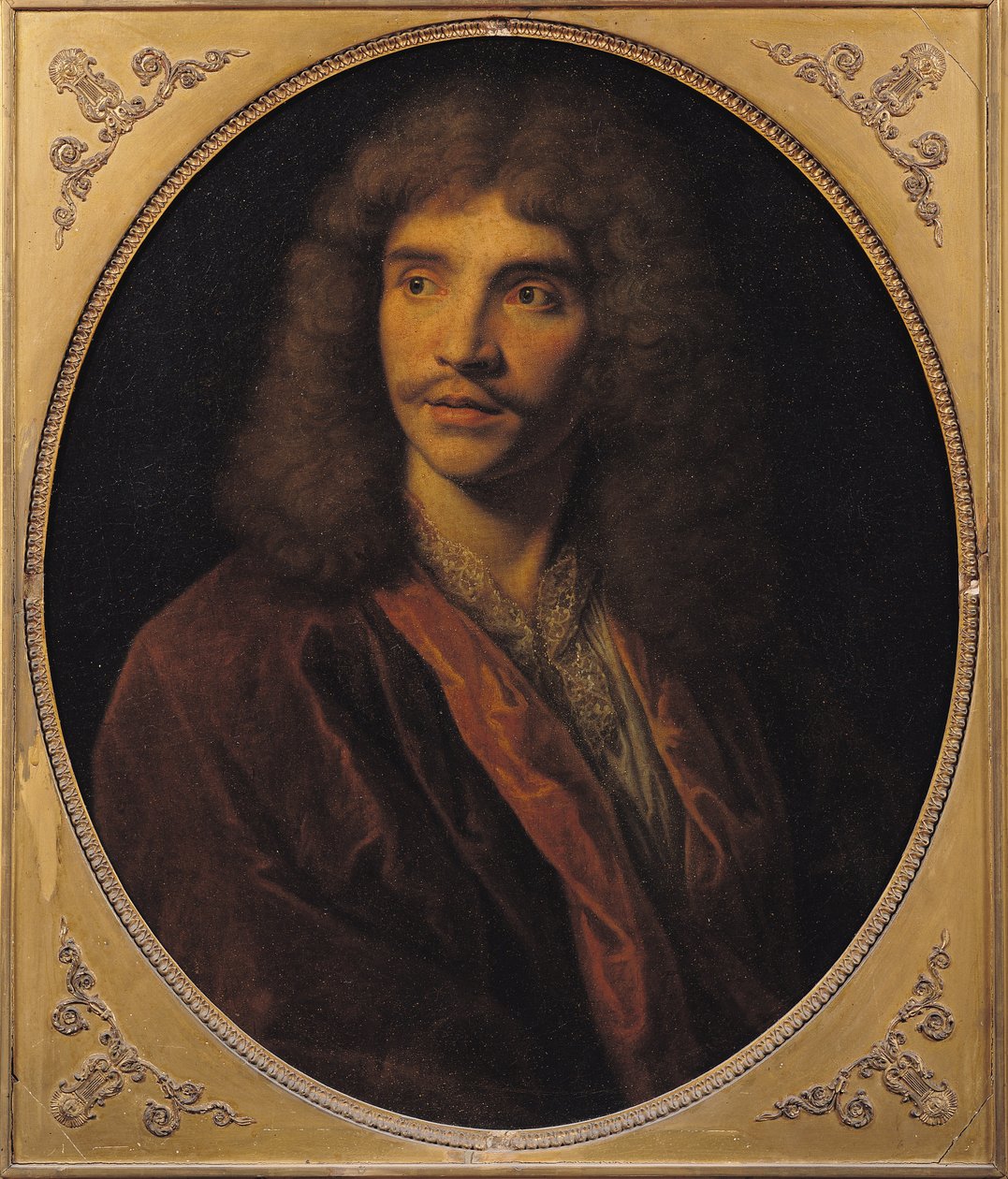 Ritratto di Molière (1622-73) da French School