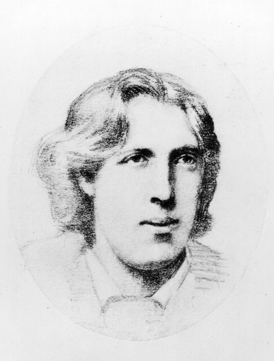 Ritratto di Oscar Wilde da French School