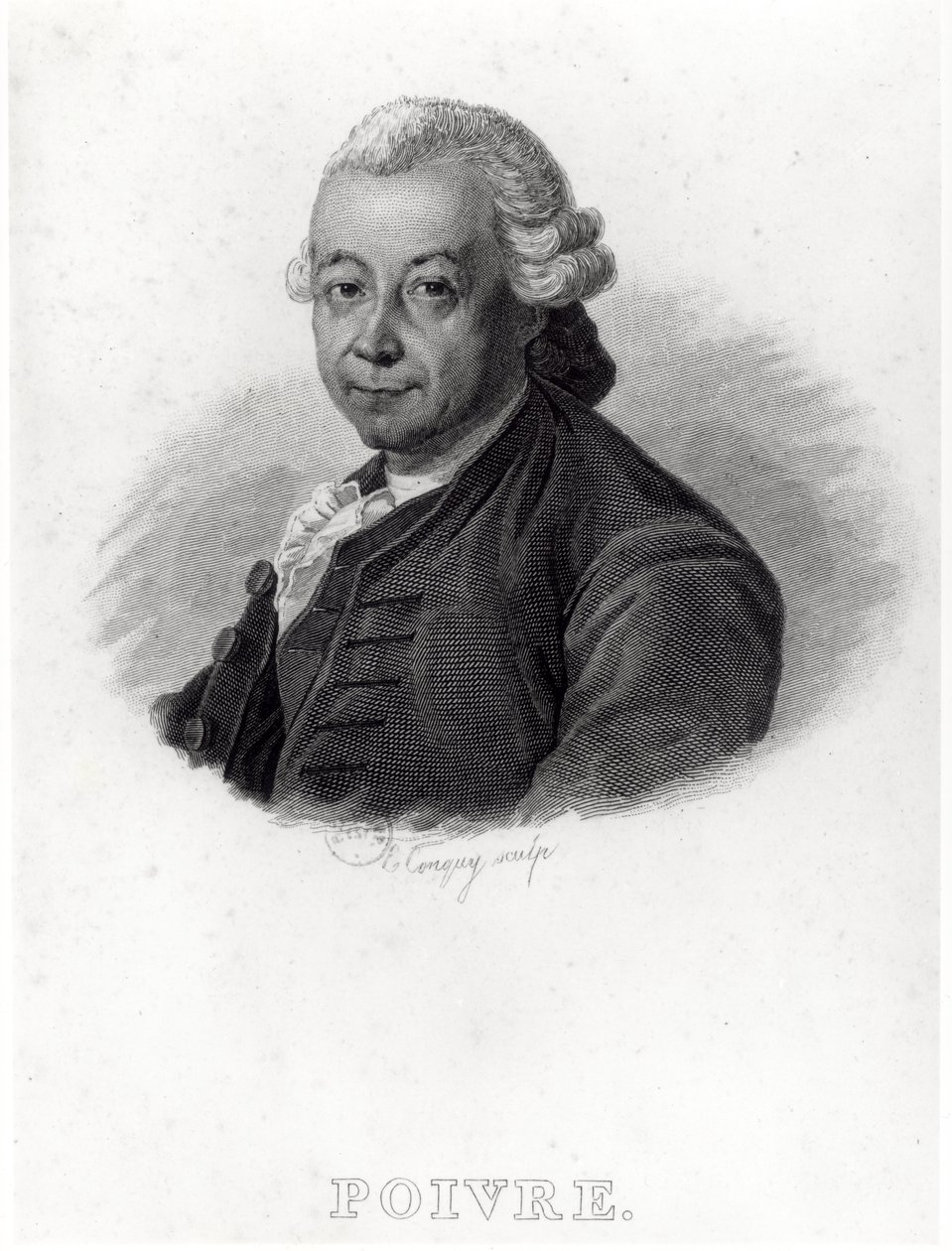 Ritratto di Pierre Poivre da French School