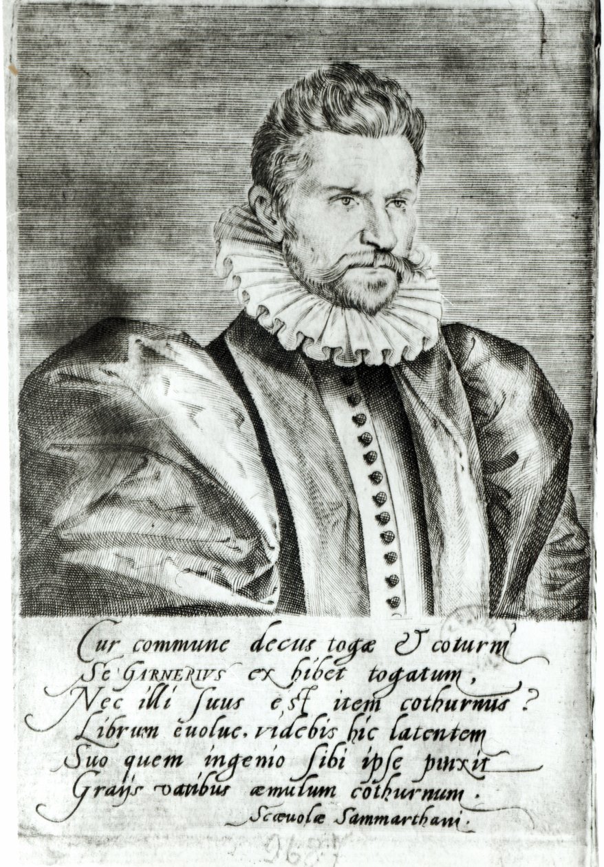 Ritratto di Robert Garnier (1534-90) da French School