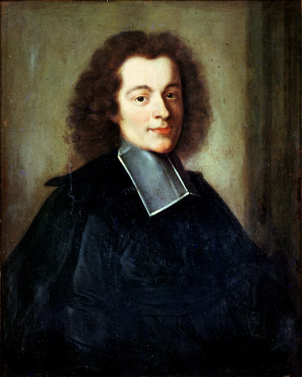 Ritratto presunto di Voltaire (1694-1778) da giovane da French School