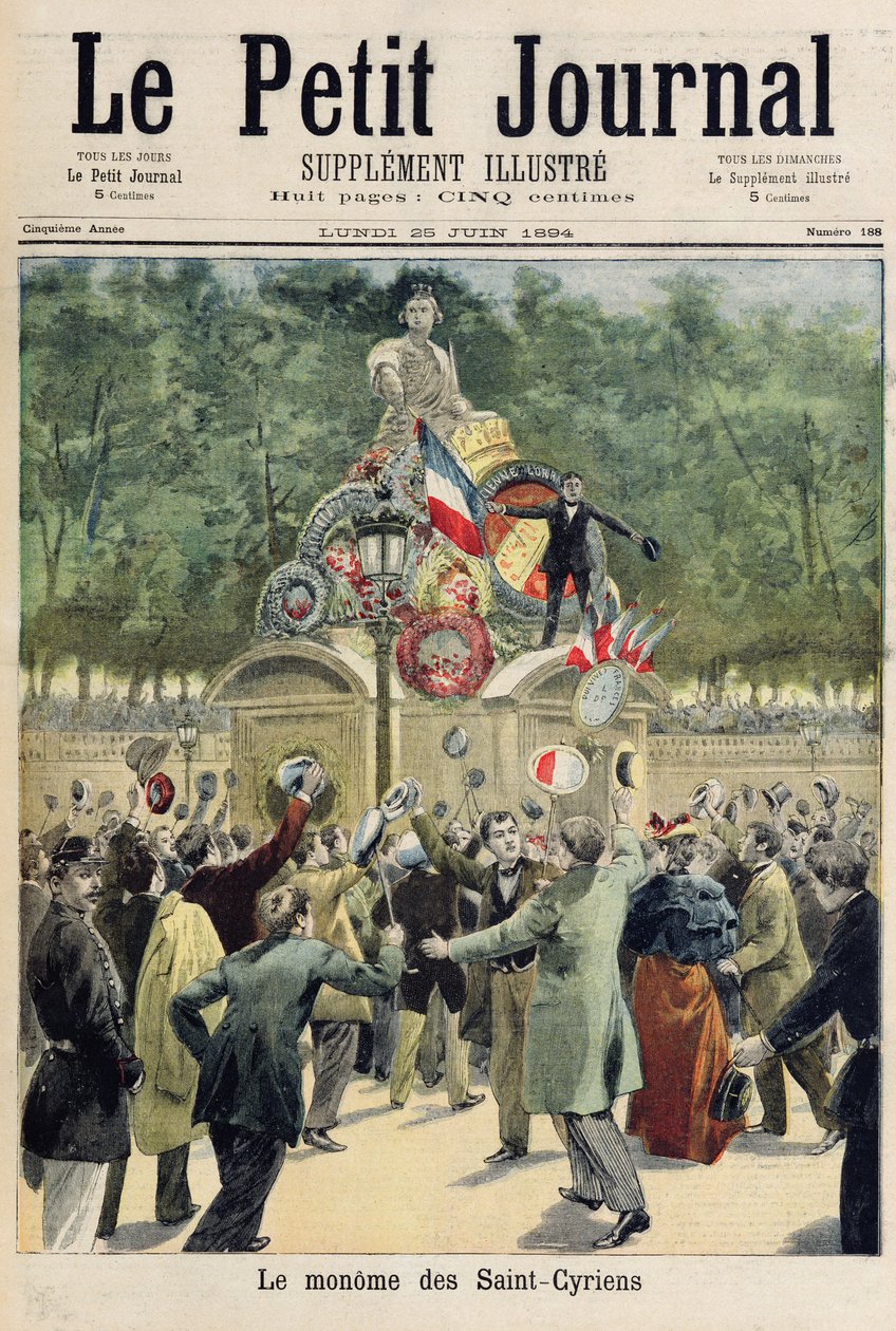 Processione dei cadetti dell