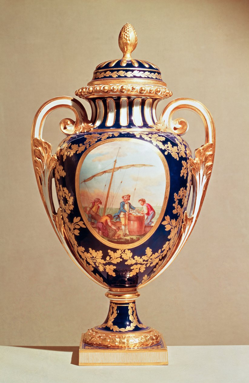 Vaso di Sèvres, metà XVIII secolo da French School