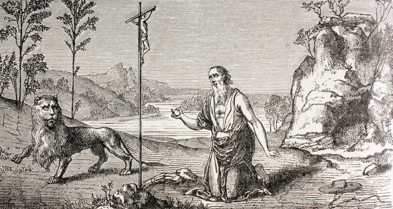 San Girolamo nel deserto di Chalcis, da 