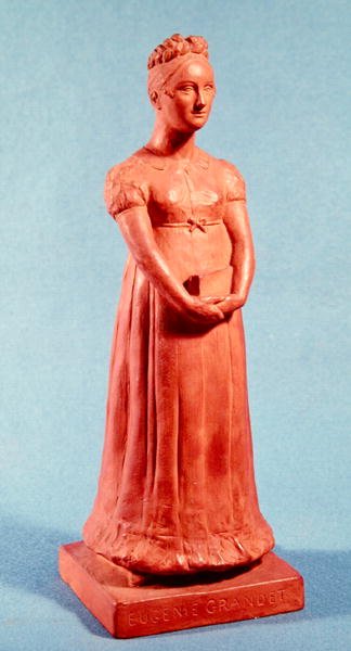 Statuetta di Eugenie Grandet da French School