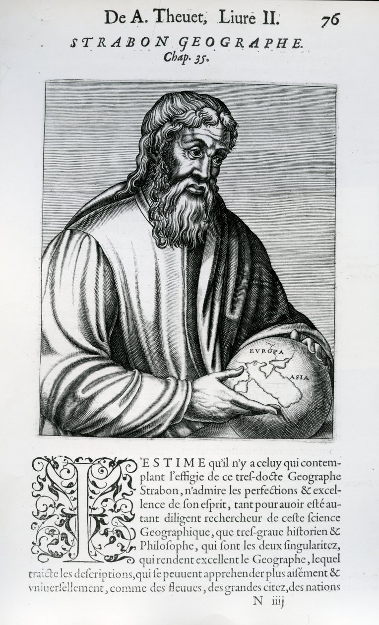 Strabone, illustrazione da 