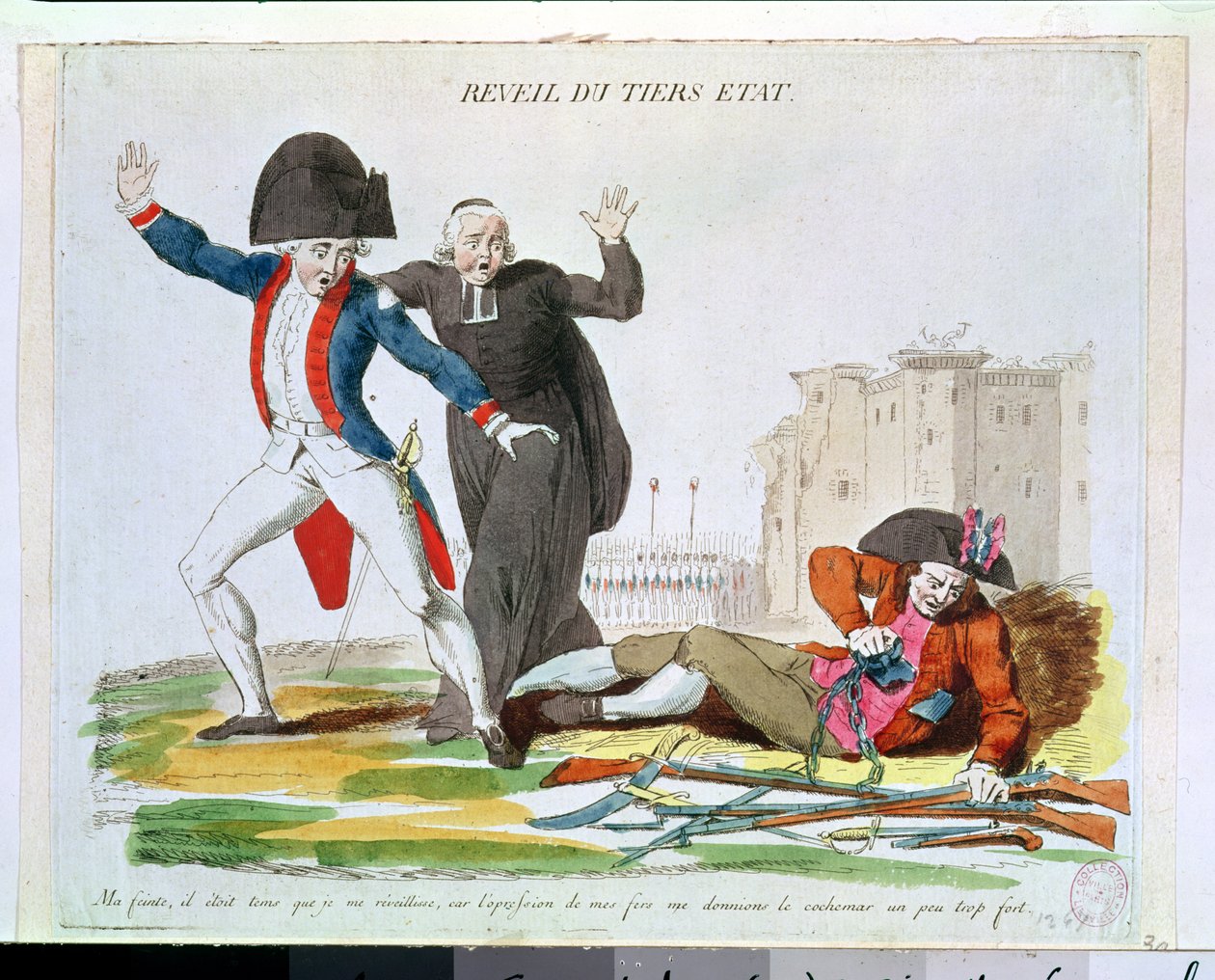 Il Risveglio del Terzo Stato, luglio 1789 da French School