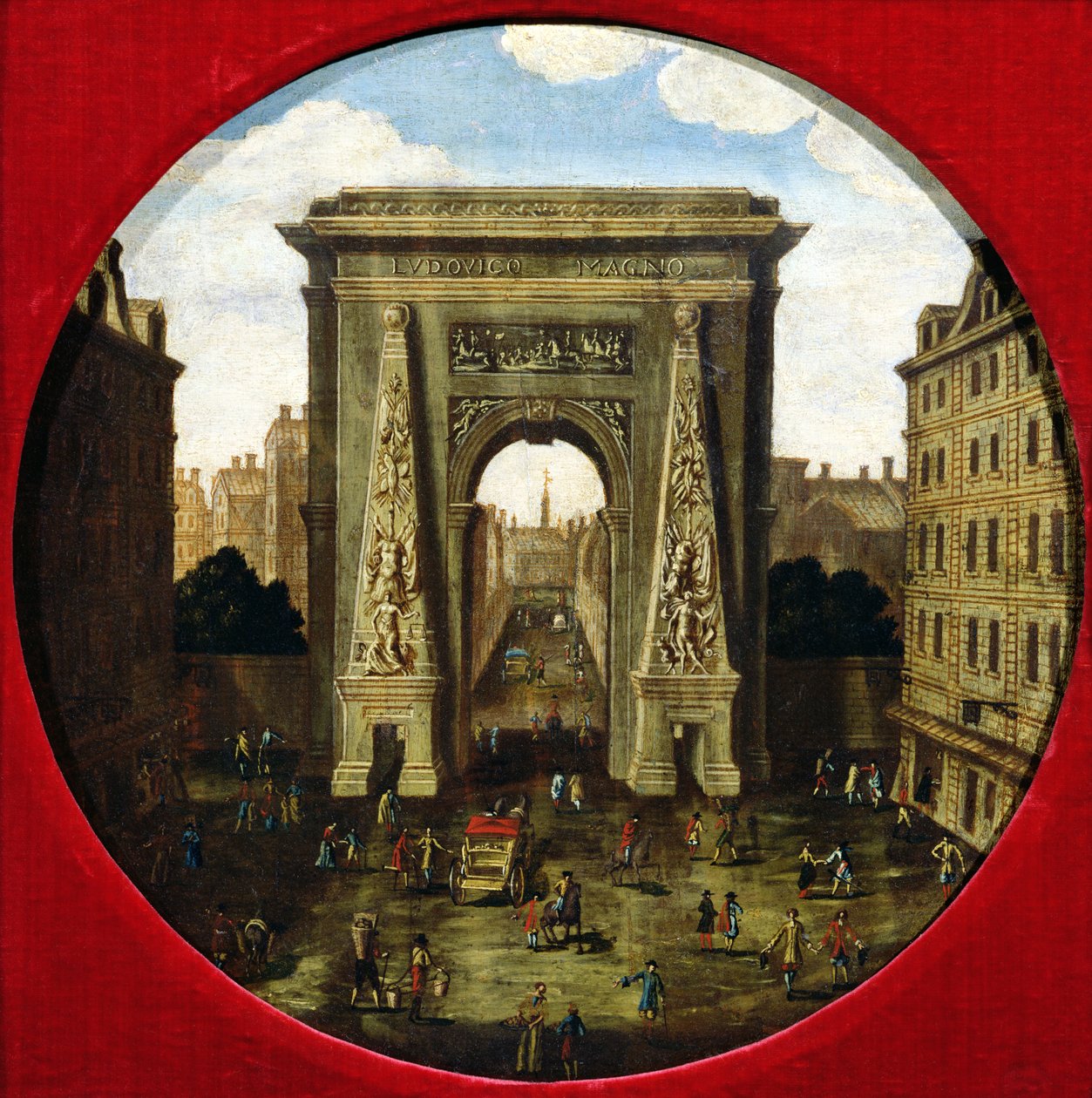 La Porta Saint-Denis da French School