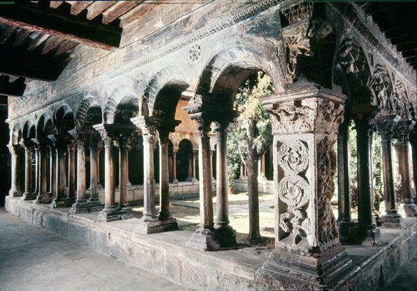 Veduta del chiostro da French School