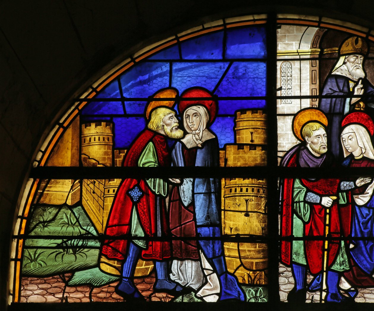 Vetrata raffigurante Sant