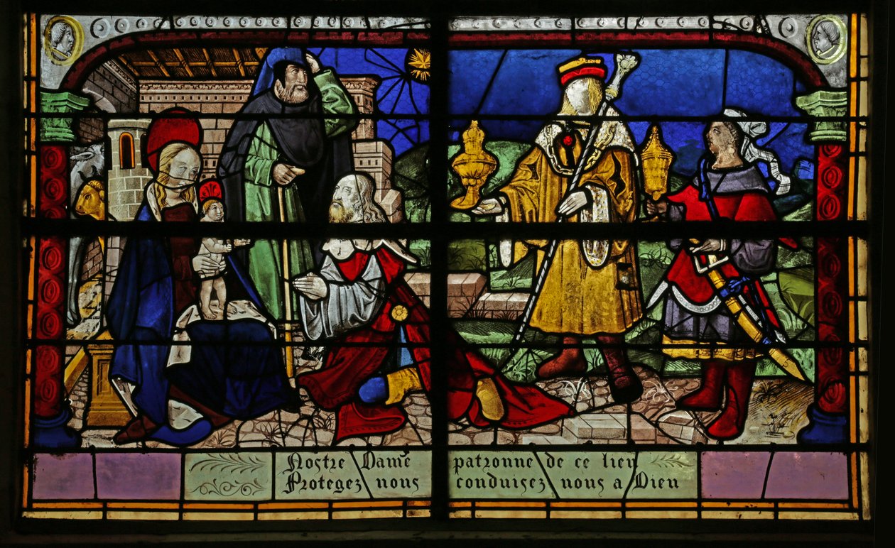 Vetrata raffigurante l