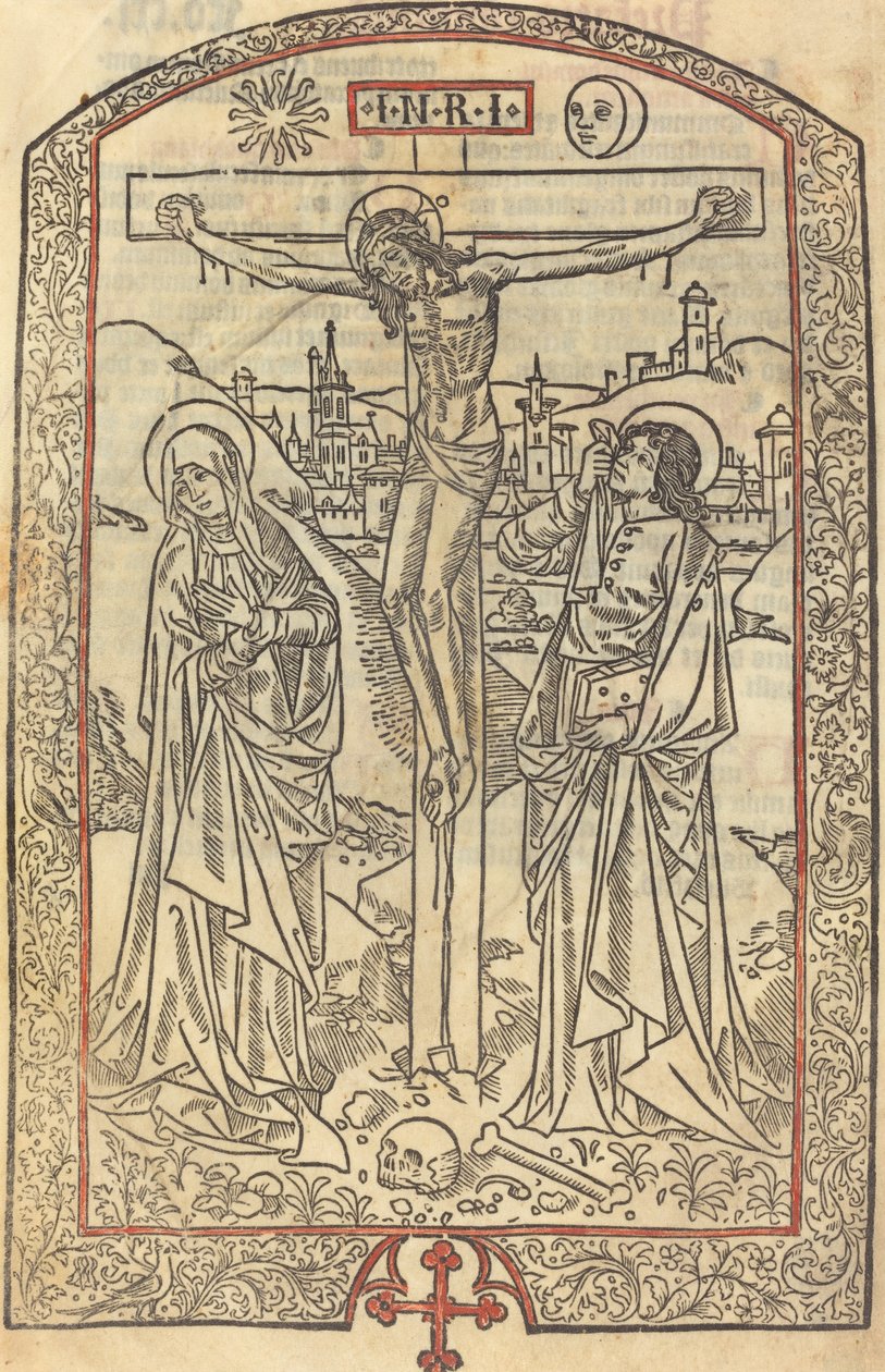 La Crocifissione da French 15th Century