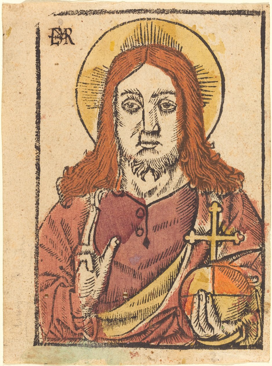 Salvator Mundi da French 15th Century or Master EMR