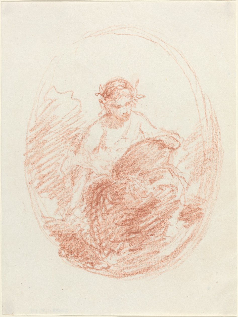 Figura Allegorica da French 19th Century