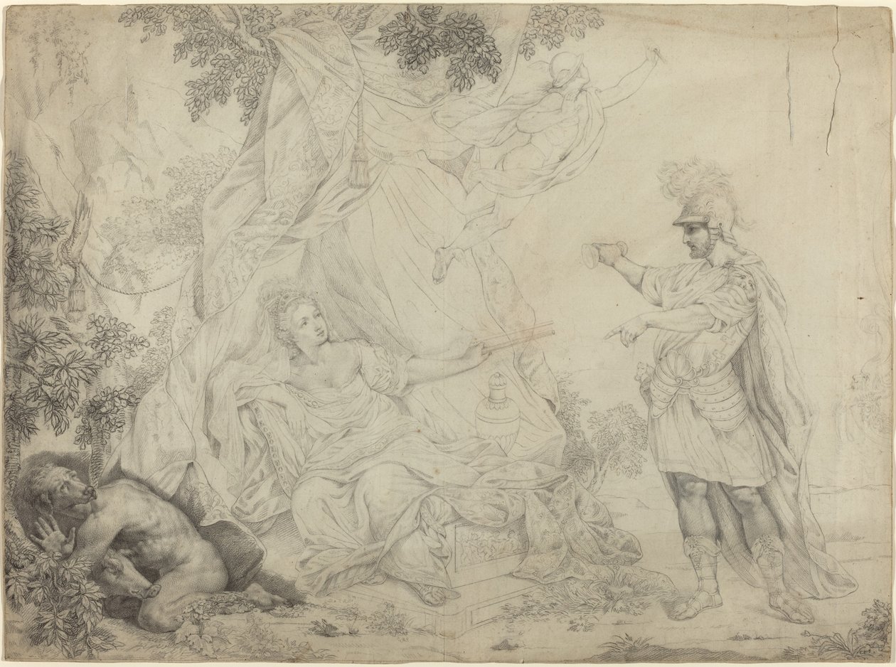 Circe e Ulisse da French 19th Century
