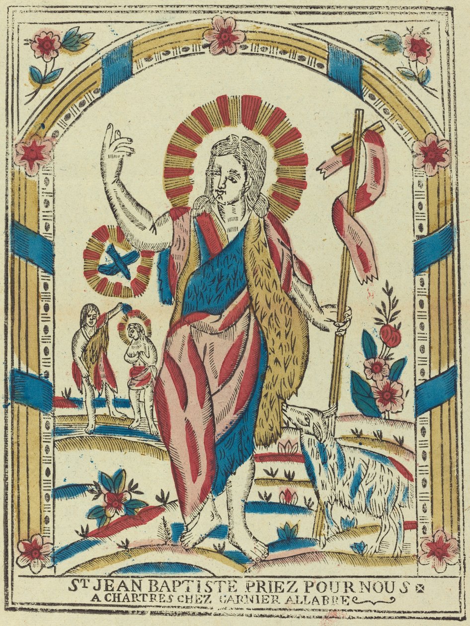 San Giovanni Battista prega per noi da French 19th Century