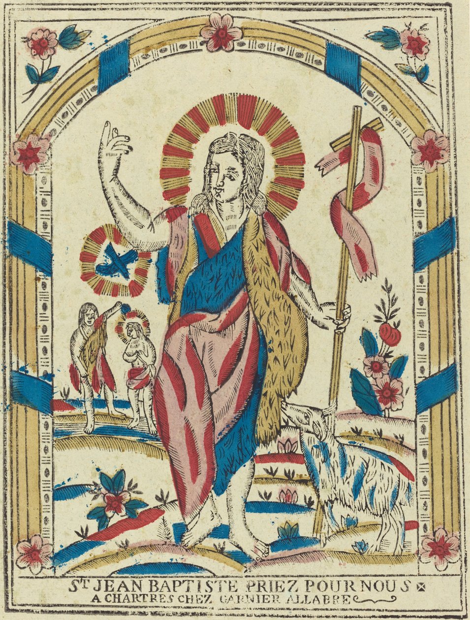 San Giovanni Battista prega per noi da French 19th Century