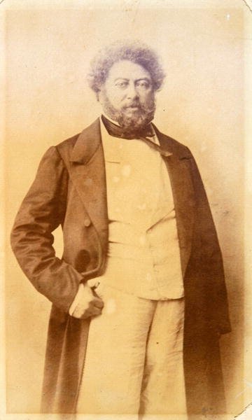 Alexandre Dumas Padre (1803-70) c.1860 da French Photographer