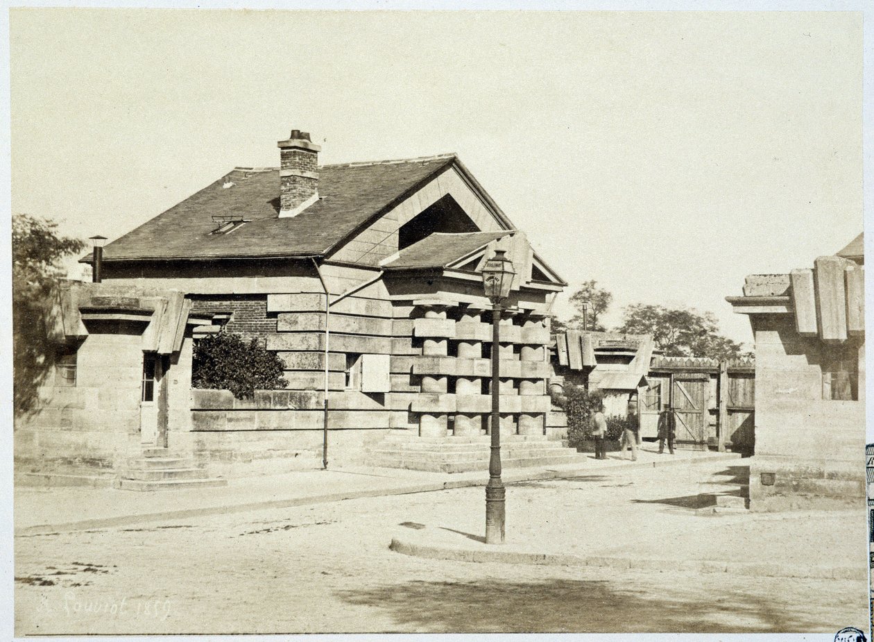 Barriere des fourneaux Vaugirard in "les barrieres de Paris" fotografie di Gouviot da French Photographer