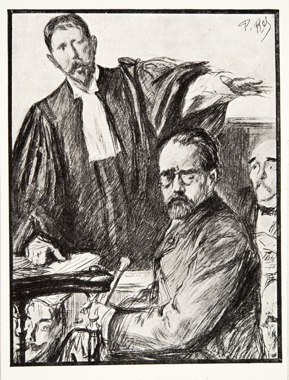 Dreyfus al suo processo, da Storia della Terza Repubblica, Vol. I, l