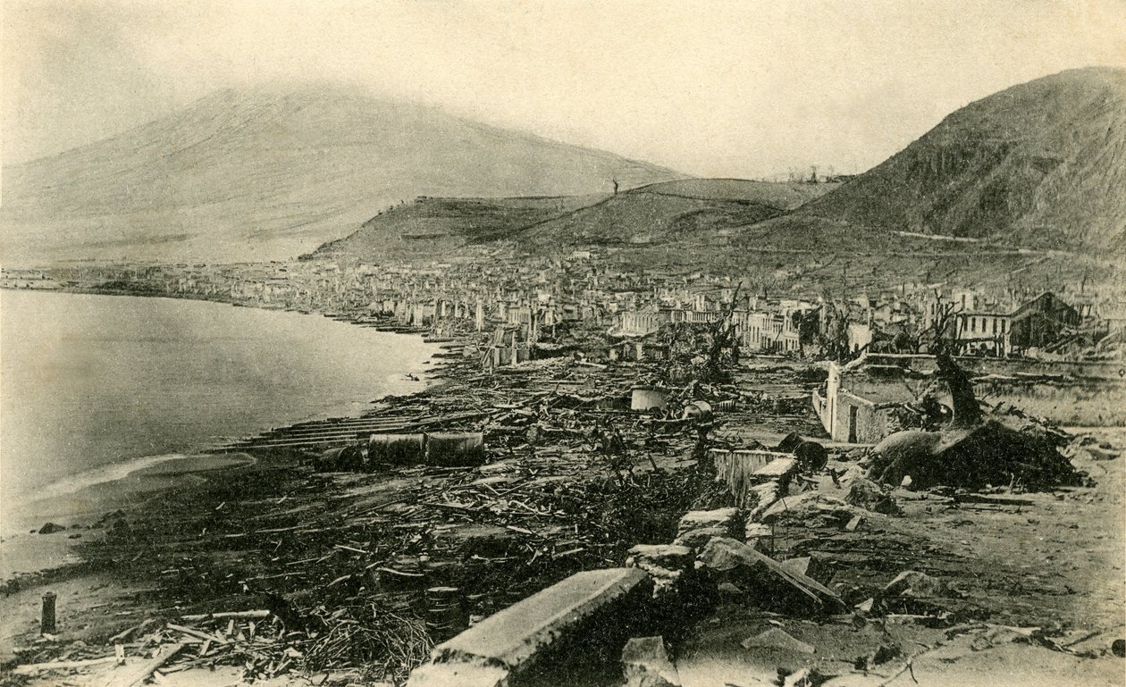 Vista generale di Saint Pierre da French Photographer