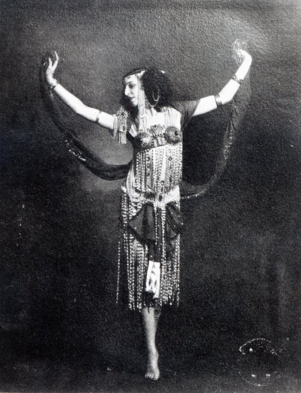 Ida Rubinstein nel ruolo di Salomè da French Photographer