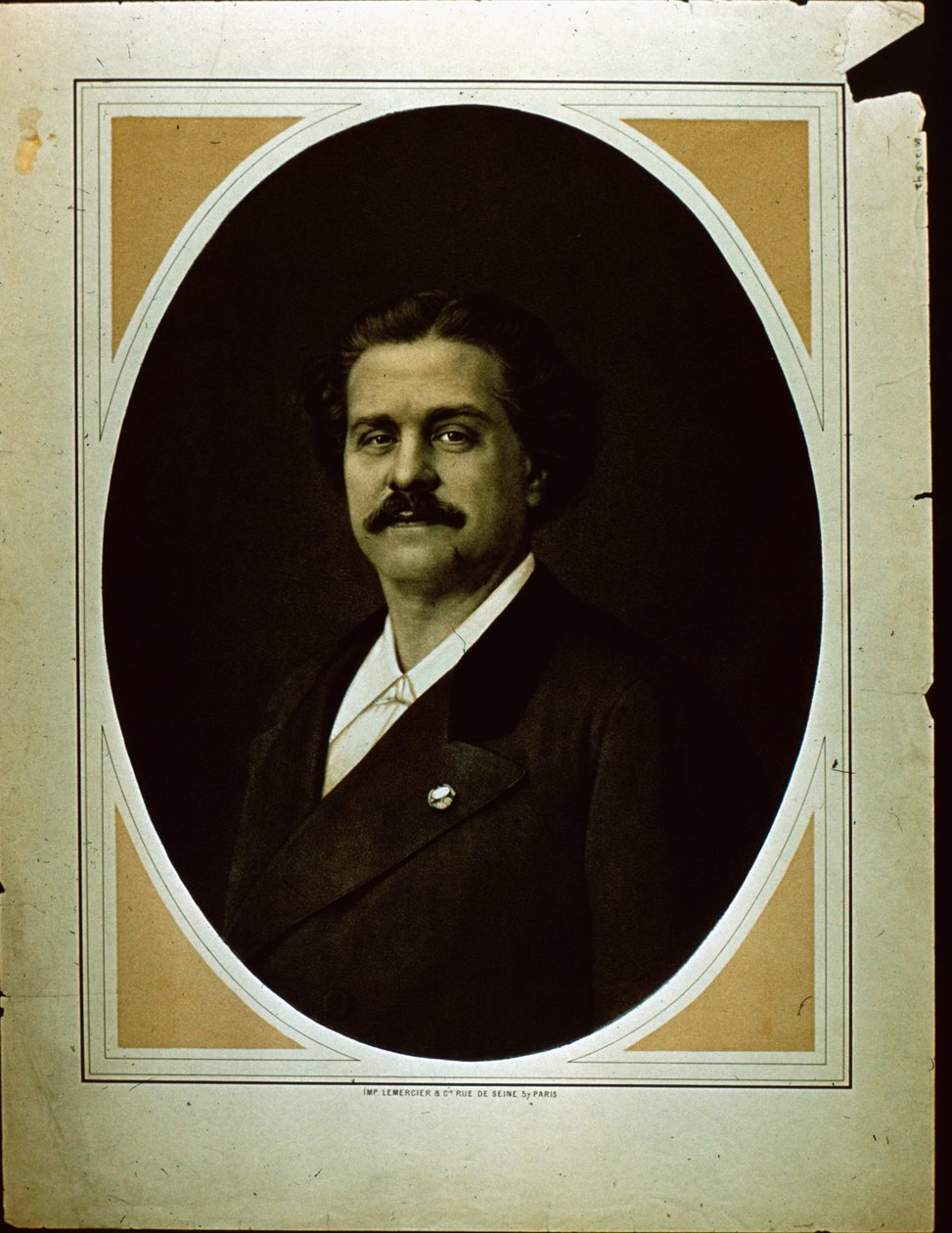 Ritratto di un uomo (foto seppia) da French Photographer