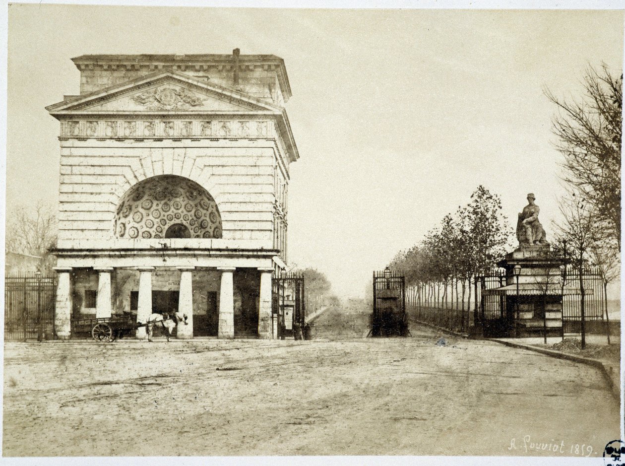 La barriera di Passy in "les barrières de Paris" fotografie di Gouviot da French Photographer