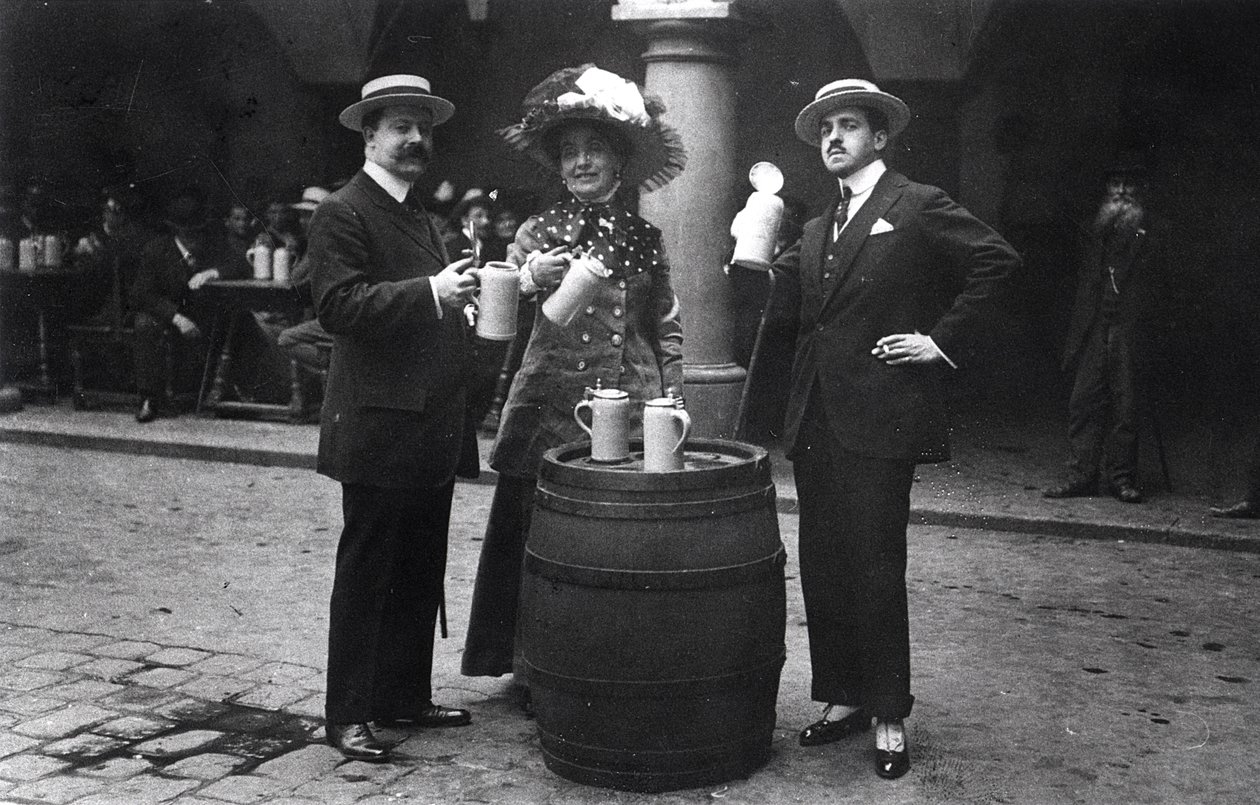 Madeleine Lemaire (1845-1928) e Reynaldo Hahn (1875-1947) da French Photographer