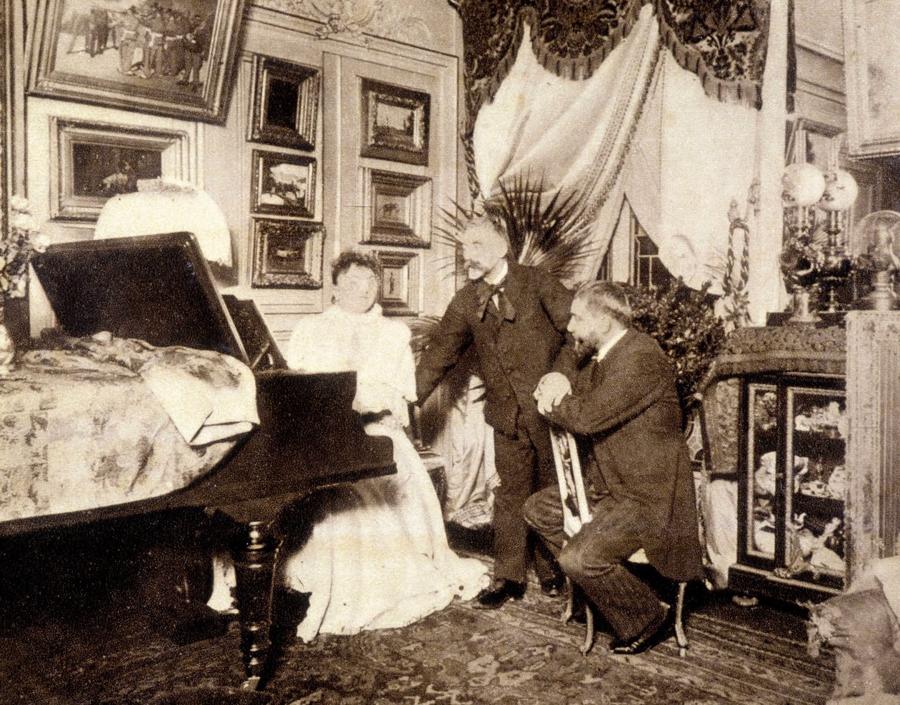 Mallarmé e Manet - fotografia da French Photographer