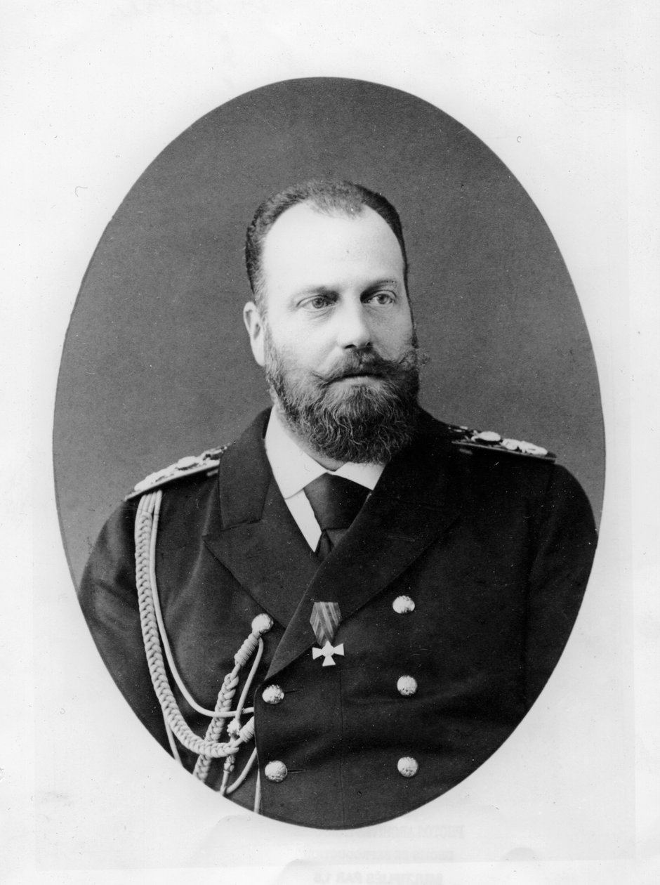 Ritratto di Alexis Alexandrovitch Romanov, Granduca di Russia da French Photographer